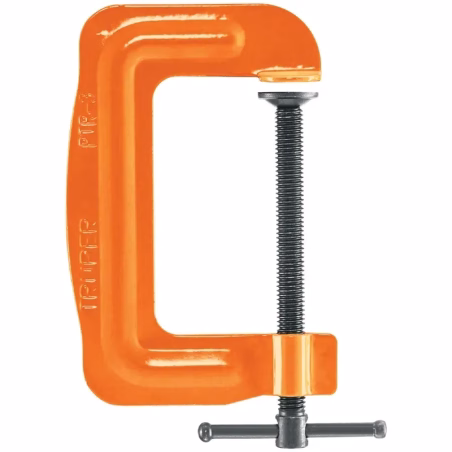 Prensa de Acero 3" Troqueladas con manija deslizante en T, uso general, PTR-3 17668 Truper