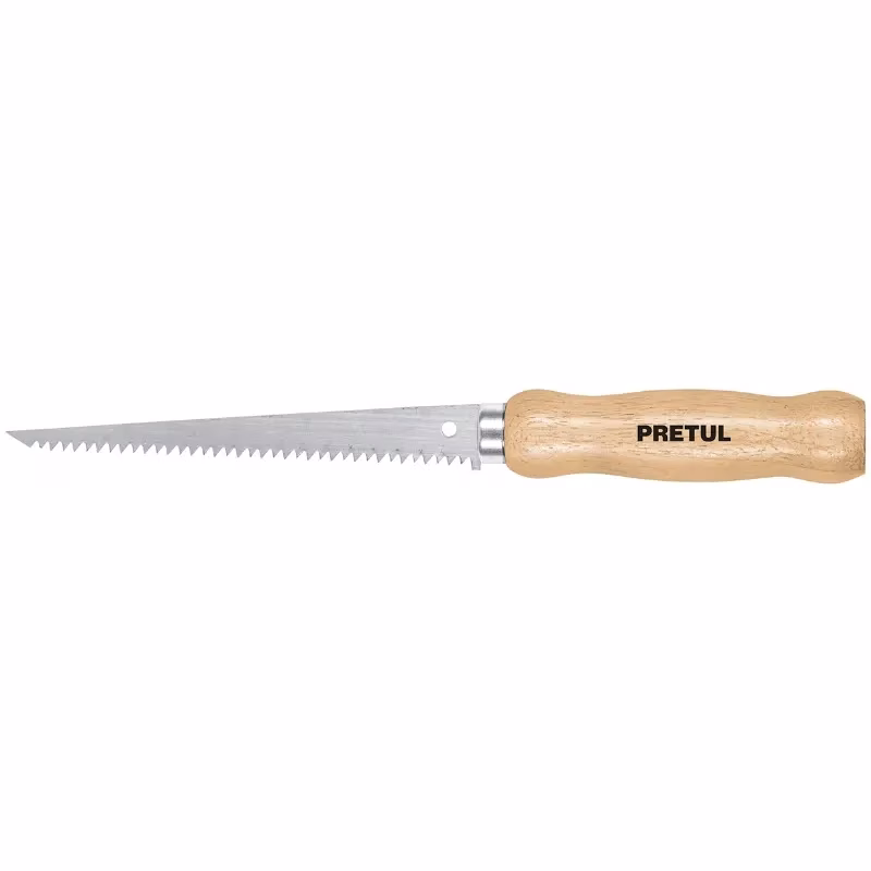 Serrucho para muro de Yeso 6" DPP6, Mango de Madera, STR-6 22934 Pretul