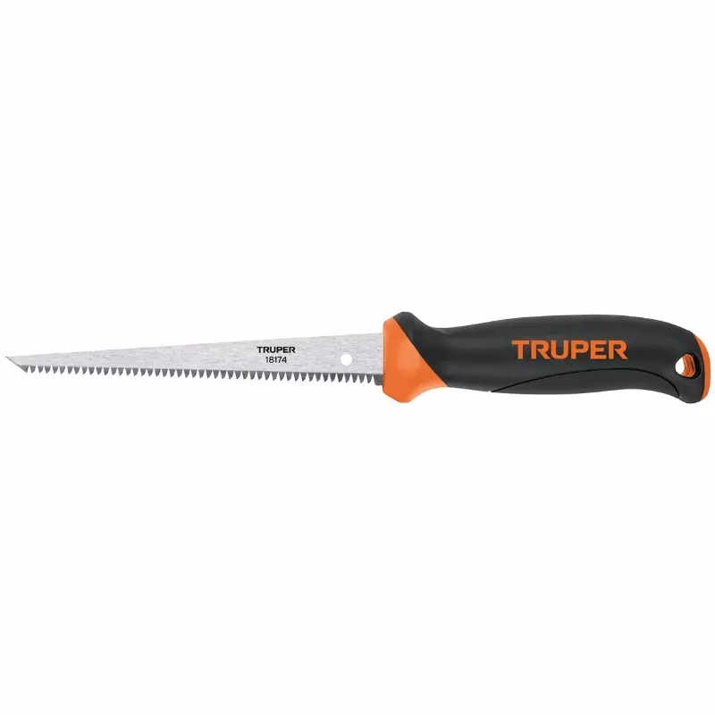 Serrucho para plafon y muros de yeso 6" 15cm DDP8, Truper 18174