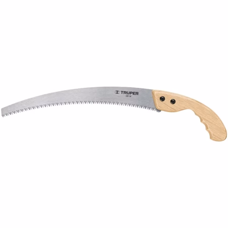 Serrucho de Poda Tradicionales 14" DPP 6, Mango ergonomico de madera, STP-14 18172 Truper