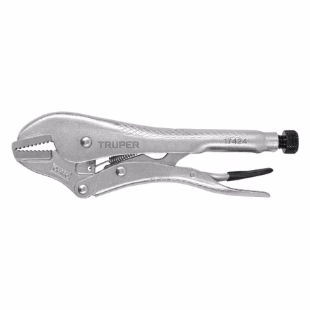 Alicate de Presion 10" Mordaza recta de Cromo molibdeno, PPT-10R 17424 Truper