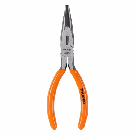 Alicate de punta y corte 6" acero al cromo vanadio mango de vinil, T203-6 17309 Truper