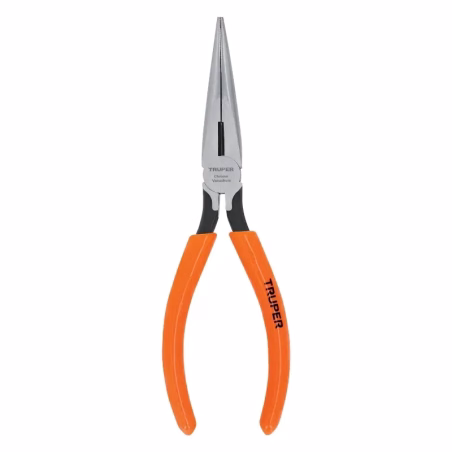 Alicate de punta y corte 7" acero al cromo vanadio mango de vinil, T203-7 17315 Truper