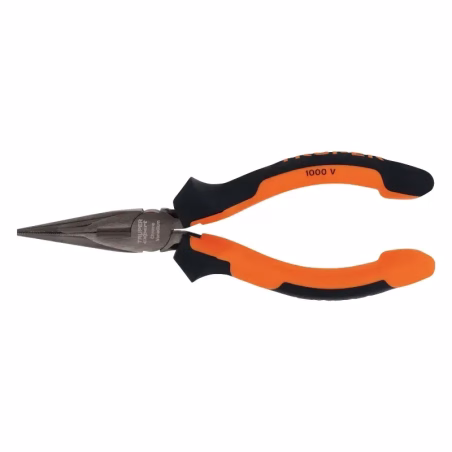 Alicate de punta y corte Electricista aislado 6" 1000v Comfort Grip acero al cromo vanadio, T203-6x 17334 Truper