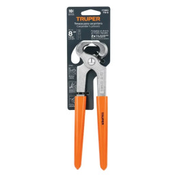 Alicate Tenaza 8", para carpinteros en acero al cromo vanadio, Mango de vinil, TN-8 17380 Truper