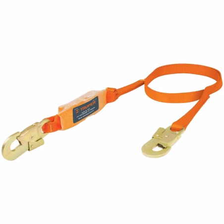 Linea de Vida con absorbedor de impacto, Amortigua el Impacto, MFA 408kg, con mecanismo de bloqueo, CAB-5430-18 14446 Truper