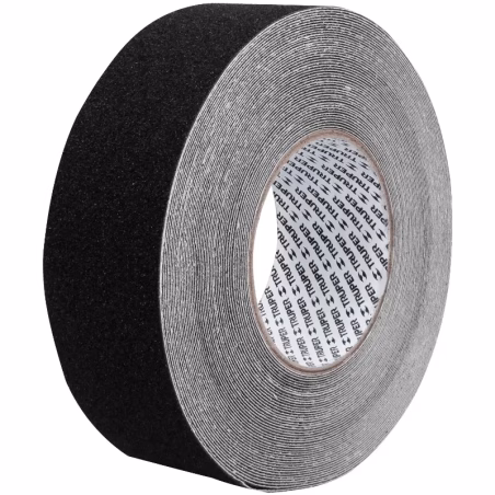 Cintas adhesivas antiderrapantes 2" x18m Negro Pisos y Rampas, Truper 101444