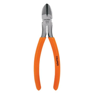 Alicate de corte diagonal 7", acero al cromo vanadio mango de vinil, T202-7 17313 Truper