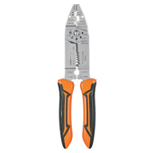 Alicate Pela Cable 9" Pulgadas, 8 Calibres y 4 Mordazas para Crimpar PE-CA-9 17353 Truper