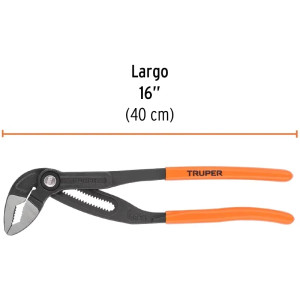 Alicates Pico Loro 16" Europeo Acarbono MangoPVC Truper 102485