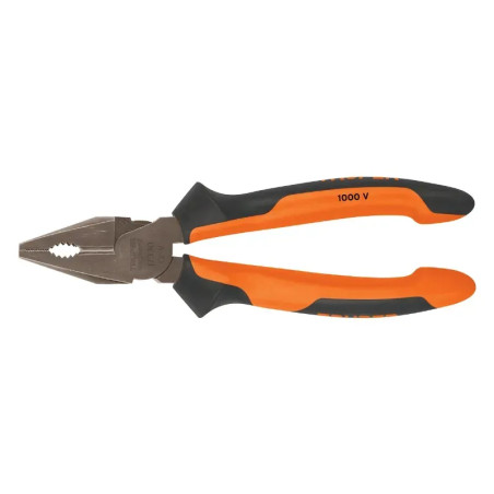 Alicate universal aislado 8" 1000v Electricista Comfort Grip Acero al cromo vanadio, T201-8X 17330 Truper