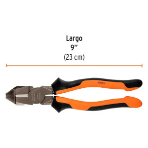 Alicate universal aislado 9" 1000v Electricista Comfort Grip Acero al cromo vanadio, T200-9X 12351 Truper