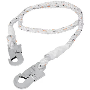 Cable de Posicionamiento, 2 Metros, Ganchos de Acero forjado, para conectarse a los anillos D, CAB-5489-20 14436 Truper