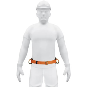 Cinturon de posicionamiento Talla44 76cm x4cm, Truper 14652