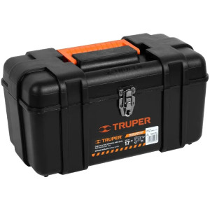Caja para Herramientas Plastica Largo 17", Ancho 9 1/2", Alto 9", Peso 1.7 kg, Industrial, CHP-17X 19656 Truper