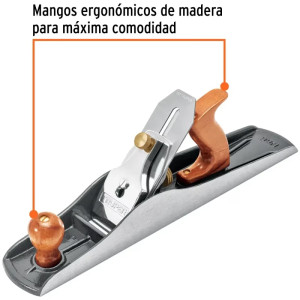 Cepillo para Carpintero Estriado Ancho de Corte 2", en Hierro Ductil, incluye 2 Cuchillas, 5C 12015 Truper