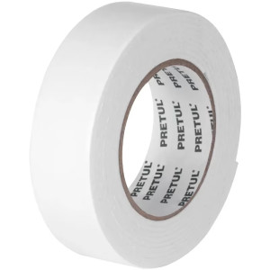 Cinta Doble Contacto 19mm x1.5m E0.95mm Soporta 1Kg Doble Adhesivo Pretul 20004