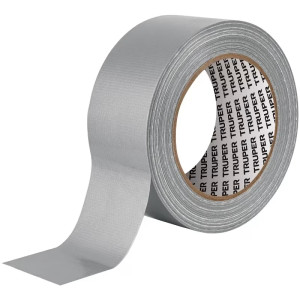 Cinta Ducte Tape 48mm x30m E0.19mm Resistente a Temperaturas Truper 12587