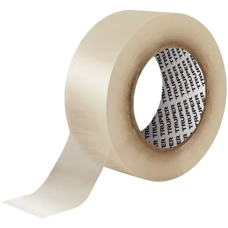Cinta de Embalaje Transparente 48mm x 150m Adhesivo acrilico E0.050mm Truper 12557