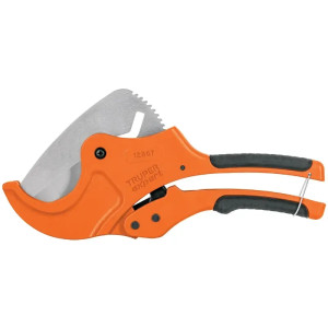 Cortador de Tubo PVC Profesional Corte 2 1/2", Cuerpo de Aluminio, cuchilla de Acero Inoxidable, COT-PVC-X 12867 Truper