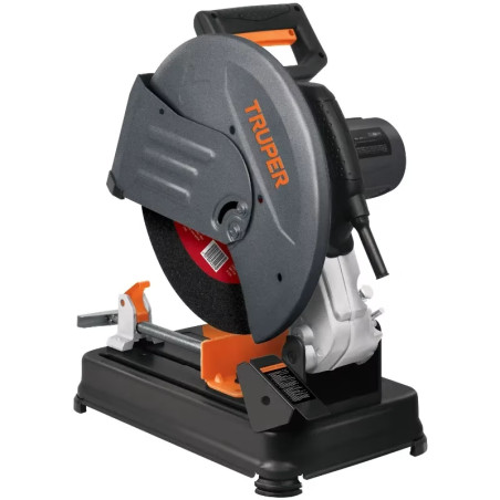 Cortadora Tronzadora Industrial 14" 2200W 3HP 3900RPM Mango Ergonomico con Deflector, CM-14N-2 13196 Truper