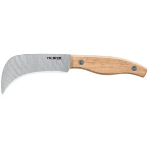 Cuchillo para Linoleo 7", Acero inoxidable, Para Vinil Alfombra Etc, CULI-6 17002 Truper