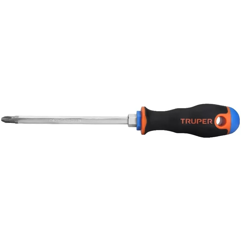 Desarmador Estrella BHex 5/16" x6" ComfortGrip Truper 18548