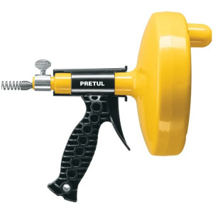 Destapacaños 7.6 m, Cable de acero al carbono, para obstruciones sencillas, DECA-25P 22881 Pretul