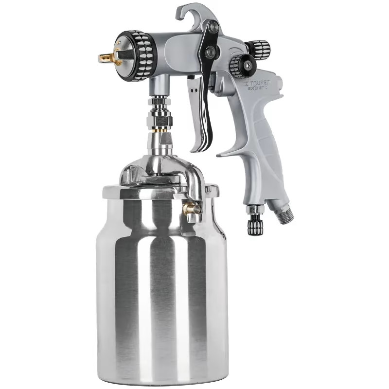 Pistolas de Pinturas Succion 1000ml HVLP T1.4mm 3Control A24-28cm Automotriz Pro, PIPI-340X 14030 Truper