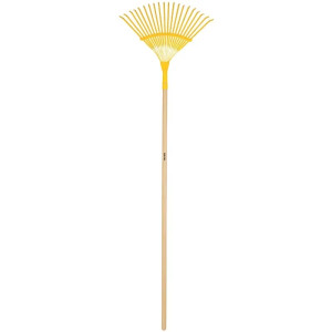 Escobas Metalica Curva 17" 20 Dientes Mango 48" Calibre 20, EM-20P 21431 Pretul