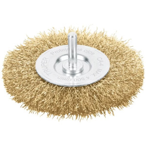 Escobillas Circulares 4" Alambre Grueso Z1/4" Truper 11590