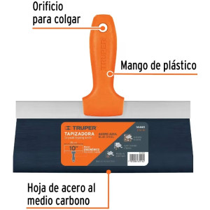Espatula Tapizadoras 10", Para Alisado y Acabados, ETA-10 14460 Truper