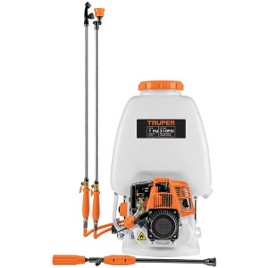 Fumigador de Mochila 25L Motor Gasolina 4T Profesional Truper 101569