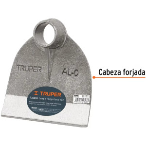 Azadon Lane, sin Mango Ancho Hoja 6 3/4" Altura 7 1/4" , Acero al Carbono, Diametro 38 - 39mm, AL-0 10600 Truper
