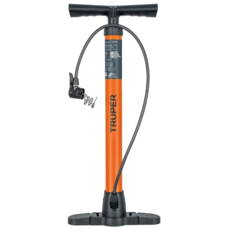 Inflador Manual 23", Cuerpo Metalico, Presion Maxima 100 PSI, BOM-TR 14863 Truper