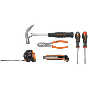 Juegos de Herramientas 6 Piezas CarcasaABS MComfortGrip, Truper 14651