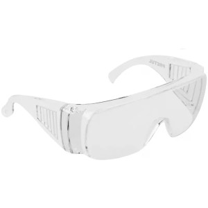 Lentes de Seguridad Tradicional Transparente, 100% Policarbonato con UV Antirayadura, LEN-ST 14252 Truper