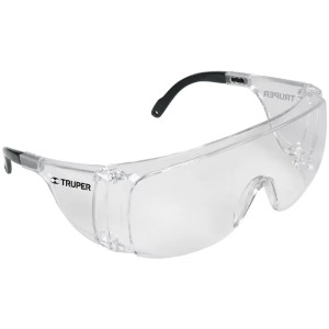 Lentes de Seguridad Sobrelente, 100% Policarbonato con UV Antirayadura, LESO-TR 14308 Truper