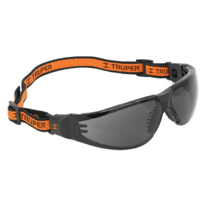 Lentes de seguridad Gris con banda elastica Active Truper 100293