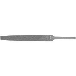 Lima Plana Bastardas 4", Ancho 1/2" Espesor 1/8", Sin Mango, para acabados de metales, LPB-4 15138 Truper