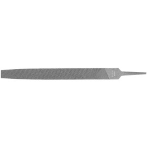 Lima Plana Bastardas 10", Ancho 1" Espesor 5/16", Sin Mango, para acabados de metales, LPB-10 15144 Truper