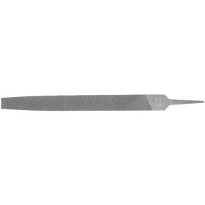 Lima Plana Bastardas 12", Ancho 1 3/16" Espesor 5/16", Sin Mango, para acabados de metales, LPB-12 15146 Truper