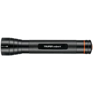 Linternas LED 530 Lumenes, Alta Potencia Alcance 300 Metros Duracion 45H 3 Pilas D, en Aluminio, LINA-3DN 18814 Truper