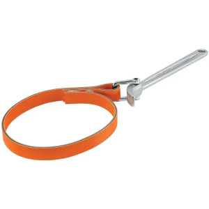 Llave filtro de Aceite de Banda 6 1/2" L235mm, Acero al Cromo Vanadio, LLB-10 15818 Truper