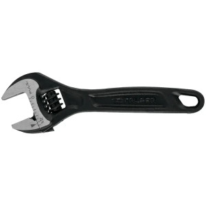 Llave Francesa 4" Apertura 9/16" , Profesionales Acero al Cromo Vanadio Fosfatadas, PET-4 15497 Truper