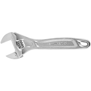 Llave Francesa 8" Apertura 1 1/8", Profesionales Acero al Cromo Vanadio Cromadas, PET-8C 15506 Truper