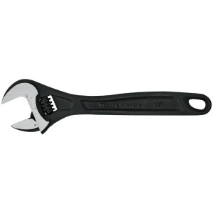 Llave Francesa 10" Apertura 1 3/8", Profesionales Acero al Cromo Vanadio Fosfatadas, PET-10 15502 Truper