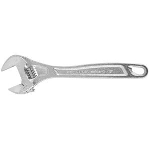 Llave Francesa 12" Apertura 1 5/8", Profesionales Acero al Cromo Vanadio Cromadas, PET-12C 15508 Truper