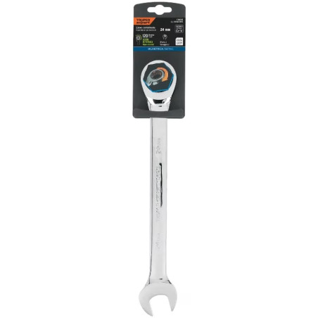 Llave Boca Mixta Ratchet 24mm ACrVanadio Truper 13625