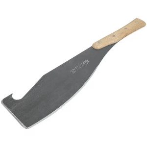 Machete Cañero 15" con gancho, Mango de Madera Remachado, 1004-GA 11947 Truper